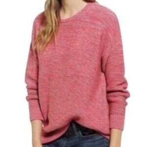 BDG > Red Marled Oversized Sweater XS